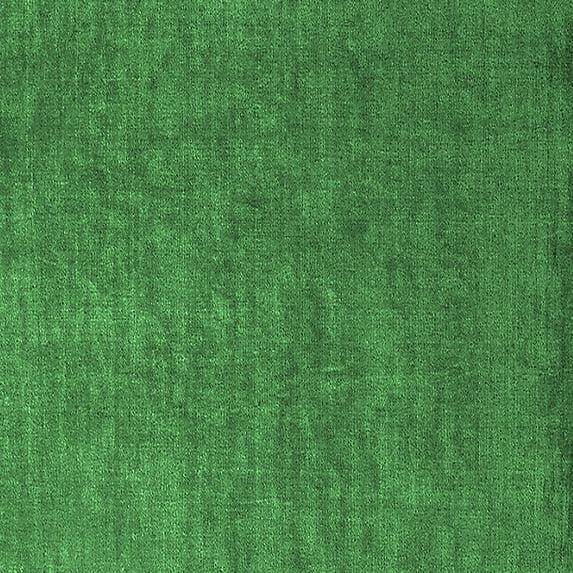 Ahgly Company Indoor Square Oriental Emerald Green Industrial Area Rugs, 6' Square