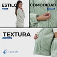 thumbnail image 5 of Conjunto pants deportivo para mujer de algodón Verde GAON, 5 of 5