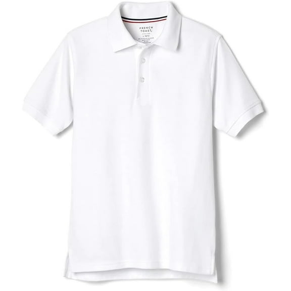 French Toast Mens Short Sleeve Pique Polo