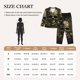 thumbnail image 4 of Balery Vintage Gold Leaf Skull Conjunto de Pijama con Estampado para Mujer, Conjunto de Dos Piezas con Manga Larga, Ropa de Dormir Suave con Bolsillos, Pijamas Cómodos-Large, 4 of 7