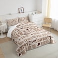 thumbnail image 3 of jejeloiu Rustic Bull Skull Bedding Comforter Set,Western Cowboy Tribal Twin Comforter Sets,Country Farmhouse Lodge Bedding Set For Boys,Luxury Bedroom Decor,2 Pieces, 3 of 8