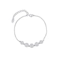thumbnail image 1 of Cadena de citas de diamantes de imitación Sonducket para mujer Oro blanco, 1 of 6