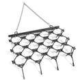 thumbnail image 2 of Drag Harrow, 4 ft x 4 ft Durable Chain Harrow with Sharp Teeth, Suitable for ATV UTV Tractor, Ideal for Soil Preparation, Seeding, Smoothing Landscapes, and Yard Gravel Driveway Maintenance 3/8", 2 of 8
