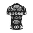 thumbnail image 3 of QBGSAY Polo Shirts African Traditional Pattern Print Shirt Casual Short Sleeve Shirts Printed Dashiki For Men Outdoor Tactical Shirts, 3 of 4