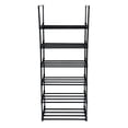 thumbnail image 2 of Stackable Shoe Rack, Multifunctional Shoe Shelf With Large Capacity, Durable Iron Pipes And Plastic Connectors, For Closet Hallway Bedroom Entryway, 2 of 8