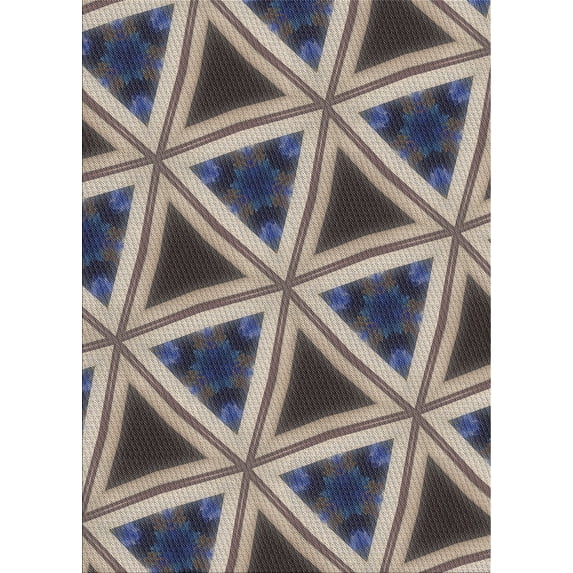 Ahgly Company Indoor Rectangle Patterned Tan Brown Novelty Area Rugs, 7' x 9'