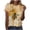 Multicolor(Style 100), variant on Summer Blouses for Women, Women'S Tops World Honey Day Printed Short Sleeve Crew Neck Casual T Shirts