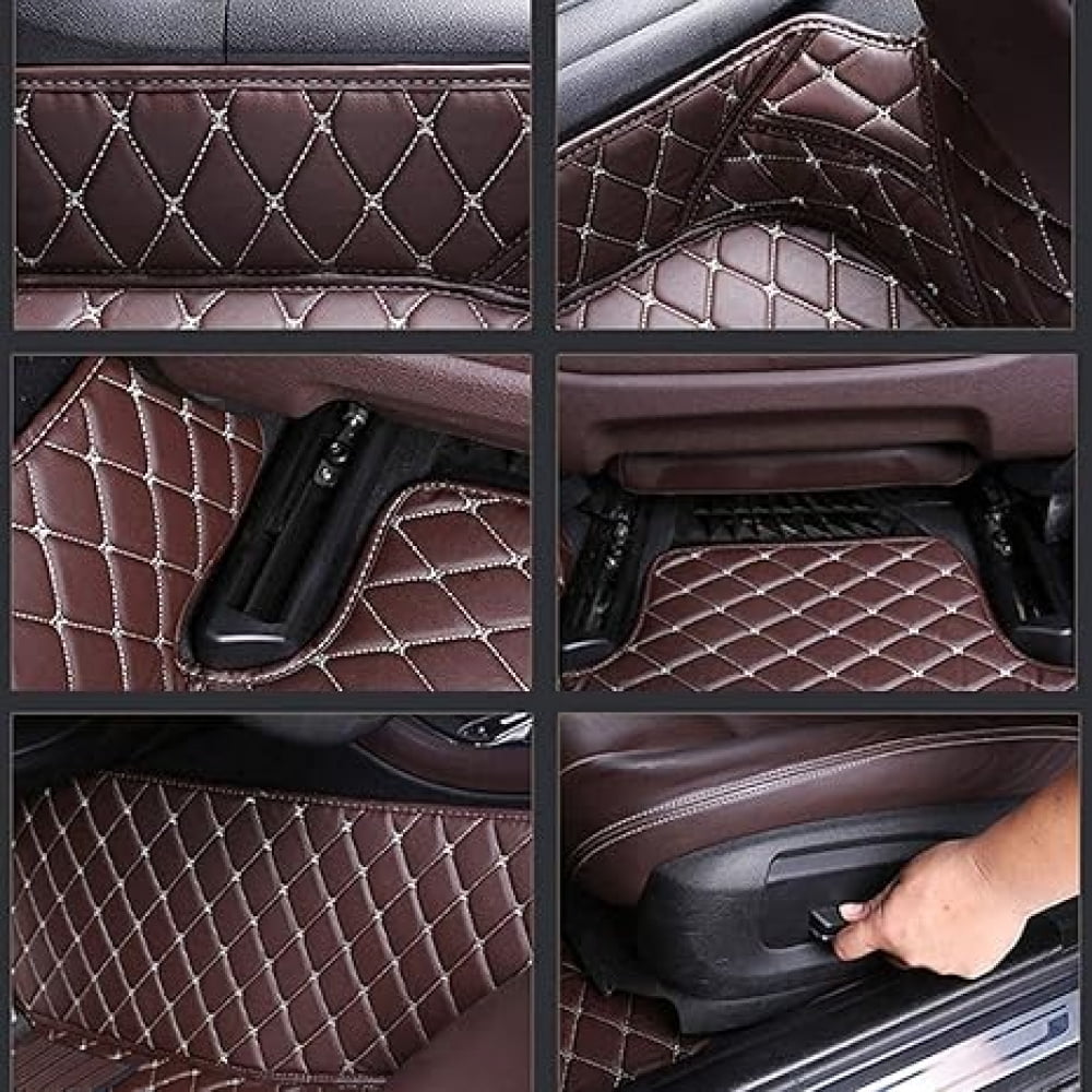 For 2007-2026 Honda CRV CR-V Car Floor Mats Liners Set Leather All Surround