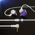 thumbnail image 4 of BASN Bmaster Triple Drivers in Ear Monitor Headphone with Two Detachable Cables Fit in Ear Suitable for Audio Engineer, Musician(Purple), 4 of 7