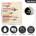 thumbnail image 5 of Yayeee Magnetic Dishwasher Cover for The Front Decoration Home Kitchen Machine Sticker Protector, Flying Planes, 5 of 6
