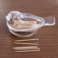 thumbnail image 6 of LITINKIMI 1Pc Creative Dark Grey Glass Storage Holder for Toothpicks and Small Items, 6 of 6