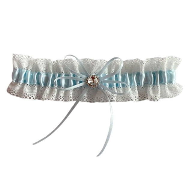 Silk Scarves Blue Garter Wedding Including Personalised Card As A Loving Bride – Wedding Garter Blue As Wedding Wedding Decoration Wedding Bride Polyester Scarf