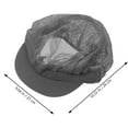 thumbnail image 2 of SEWCHICS Cotton Chef Hat Grey Breathable Cooking Cap for Kitchen Catering and Restaurant Service, 2 of 8