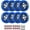 Deep Sea Blue, variant on Rollerex VXT500 Inline Skate Wheels (Various Size & Color Options Available) (72mm Rocket Red (8 wheels w/ bearings, spacers and washers)) -Indoor Outdoor- Intended for Roller Blade Wheel Replacement