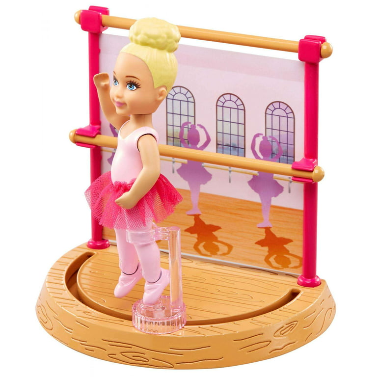 with Dolls 2 Playset Working and Dance Stage Doll Coach Barbie