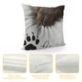 thumbnail image 4 of Qinduosi Positive Dog Saying Enjoy The Little Things Decor Decorative Pillowcase Throw Pillow Cover Inch,Motivational Quote Decoration Pillow Cover for Couch Sofa Chair,Dog Lover Gifts, 4 of 5