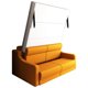 thumbnail image 2 of Cama de pared Vertical Manual Invisible moderna, multifunción, ahorro de espacio, almacenamiento plegable estable, cama Murphy con sofá, 2 of 4