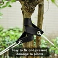 thumbnail image 6 of BlinkLLX 16 Pieces Tree Tie for Staking 16 in Tree Stake Kits Support Straps or Newly Planted Saplings and Hurricane Protection with Grommet Heavy Duty Ties(Black), 6 of 7
