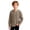 Khaki, variant on Boys long Sleeve Henley Shirt Kids Thermal Waffle Knit Tops Casual Round-neck Basic T-Shirt for Youth Boys 4-14Y