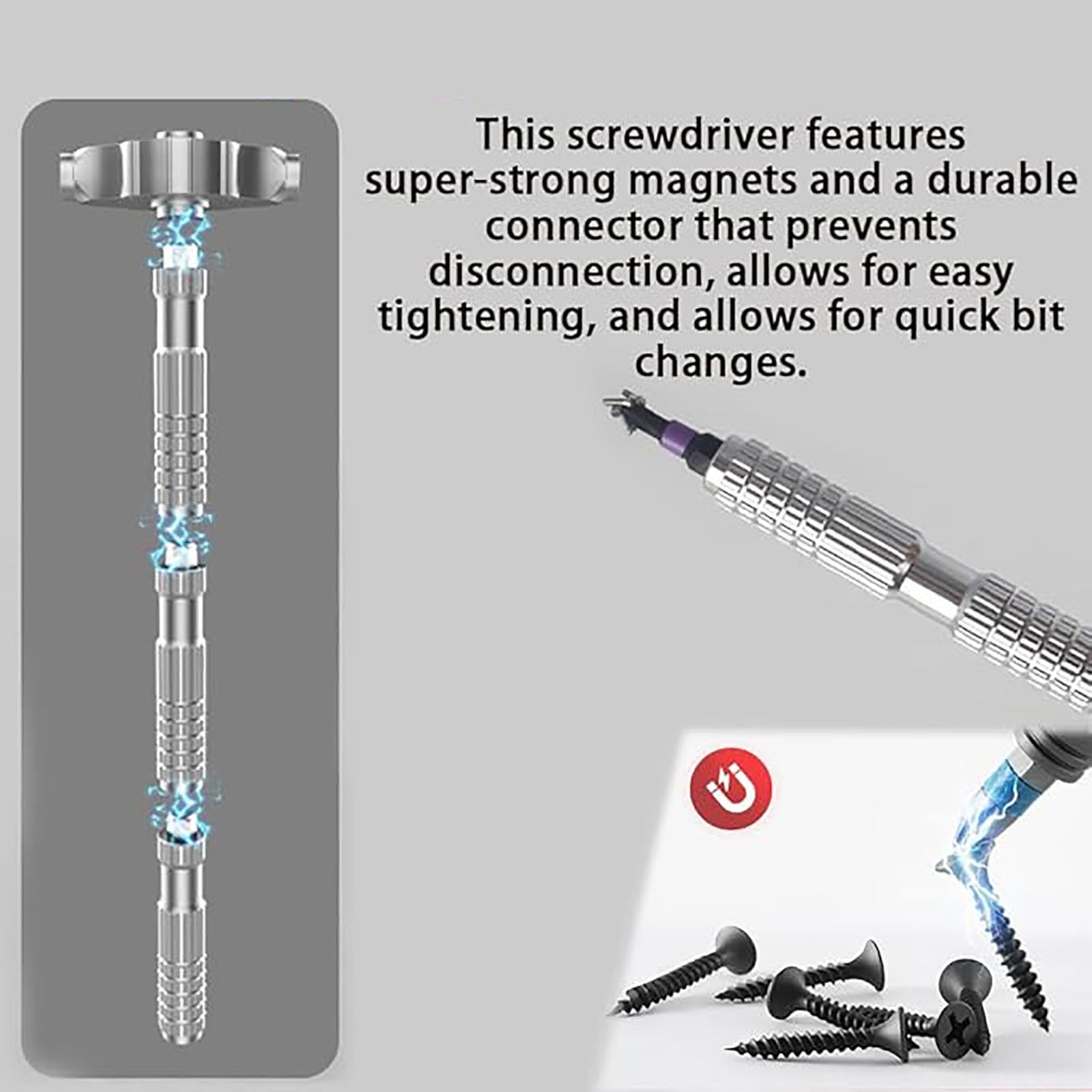 Screwdriver Set, Precision Ratcheting Screwdriver Set, 40 in 1 Ratchet and Bit Set Multipurpose Repair Tool Manual, Ratchet Bit Mini Repair Tool Kit Ratcheting Wrench Kit