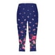 thumbnail image 3 of MKLEKYY Leggings deportivos para mujer Pantalones casuales cómodos para mujer con ribete de encaje para relajarse en casa Capris versátiles para combinar con camisetas para usar en primavera y verano, 3 of 4