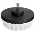 thumbnail image 6 of Marbhall Non-Scratch Scrub Brush Drill Attachment – Clean Fiberglass Tub, Microfiber Upholstery, Auto Carpet, Boat Seat – 4 Inch Diameter Soft White Bristle, 6 of 11
