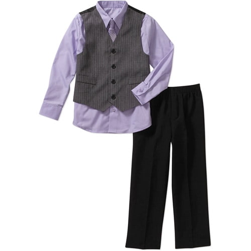 George Ge Boy Hthrstp Dress Set - Walmart.com