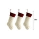 thumbnail image 3 of Decoraciones navideñas, 3 piezas de 18 pulgadas, decoración para fiestas navideñas, recuerdos de fiesta de Navidad, medias navideñas de Papá Noel, calcetines colgantes de Navidad, decoraciones para ár, 3 of 8