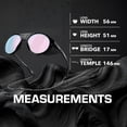 thumbnail image 5 of Oakley OO9440 Clifden Round Shaped Non-Polarized Sunglasses for Men - Includes Official Eyewear Kit - Polished Black Frame with Prizm Snow Sapphire Lens, 5 of 7