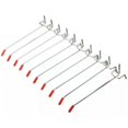 thumbnail image 2 of 120Pcs Single Hooks 150mm Board Slat Wall Retail Display Shop Peg Fits 25mm, 2 of 5