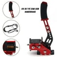 thumbnail image 5 of lanema USB Handbrake SIM For G25/27/29 T300 T500 PC Racing Games for Fanatecosw Dirt Rally Hand Brake System 64 Bit PC Game, 5 of 8