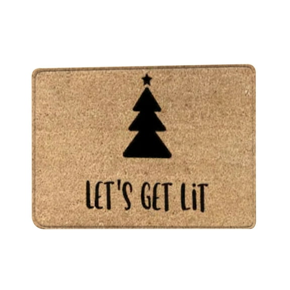 Vikakiooze 2023 ,Christmas Creative Door Mat Kitchen Mat Bedroom Living Room Mat