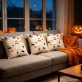 thumbnail image 4 of Halloween Pillow Covers 16x16 Inch, Cute Ghost Printed Throw Pillow Case with Linen Texture, Decorative Cushion Cover for Couch Sofa Home Fall Decor, 4 of 9