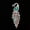 Multicolor, variant on 3.77" Peacock Bird Animal Brooch Pin Multicolor Crystal Rhinestone Women Jewelry-Multicolor