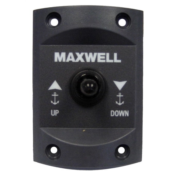 Panel remoto Maxwell con interruptor de subida/bajada de 12 VDC, naranja