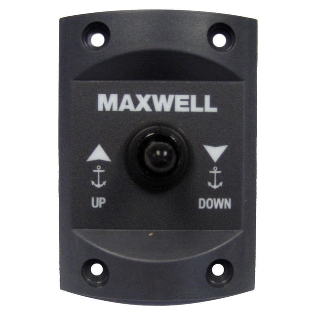 Panel remoto Maxwell con interruptor de subida/bajada de 12 VDC, naranja