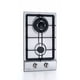 thumbnail image 2 of Parrilla de Gas Maxims Empotrable 2 Quemadores Acero Inoxidable 30cm Gas LP y Natural, 2 of 5