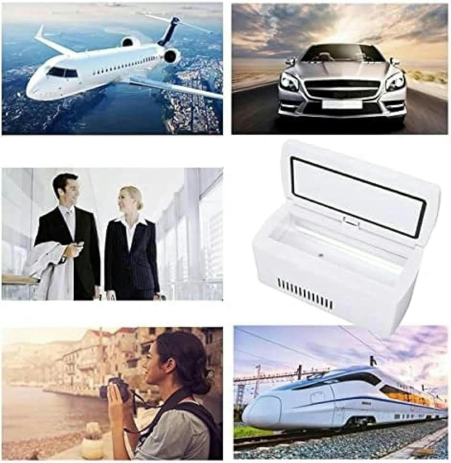 GXCZ Diabetes Mini Refrigerator Insulin Refrigerator Portable Medicine Refrigerator Compact Car Travel Medicine Refrigerator 2-8  Refrigerator