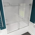 thumbnail image 6 of Don Series 56-60"W x 62"H Frameless Sliding Tub Door in Polished Chrome, 6 of 10