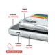thumbnail image 2 of Funda para iPhone X InstaCase Protector Antigolpes Pride LGBTT Lineas, 2 of 3