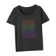 thumbnail image 5 of Camiseta para mujer Verano Activewear Casual Cuello Redondo Camiseta para Senderismo Viajes Calle Gris, 5 of 7