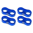thumbnail image 1 of Kenally 4 piezas conector de montaje 4AN 6AN 10AN 12AN línea de manguera de combustible de aceite, 4 piezas/lote abrazadera de manguera Vehículos, repuestos y accesorios Mis azul AN12, 1 of 6