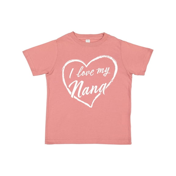 Inktastic I Love My Nana in White Chalk Heart Boys or Girls Toddler T-Shirt