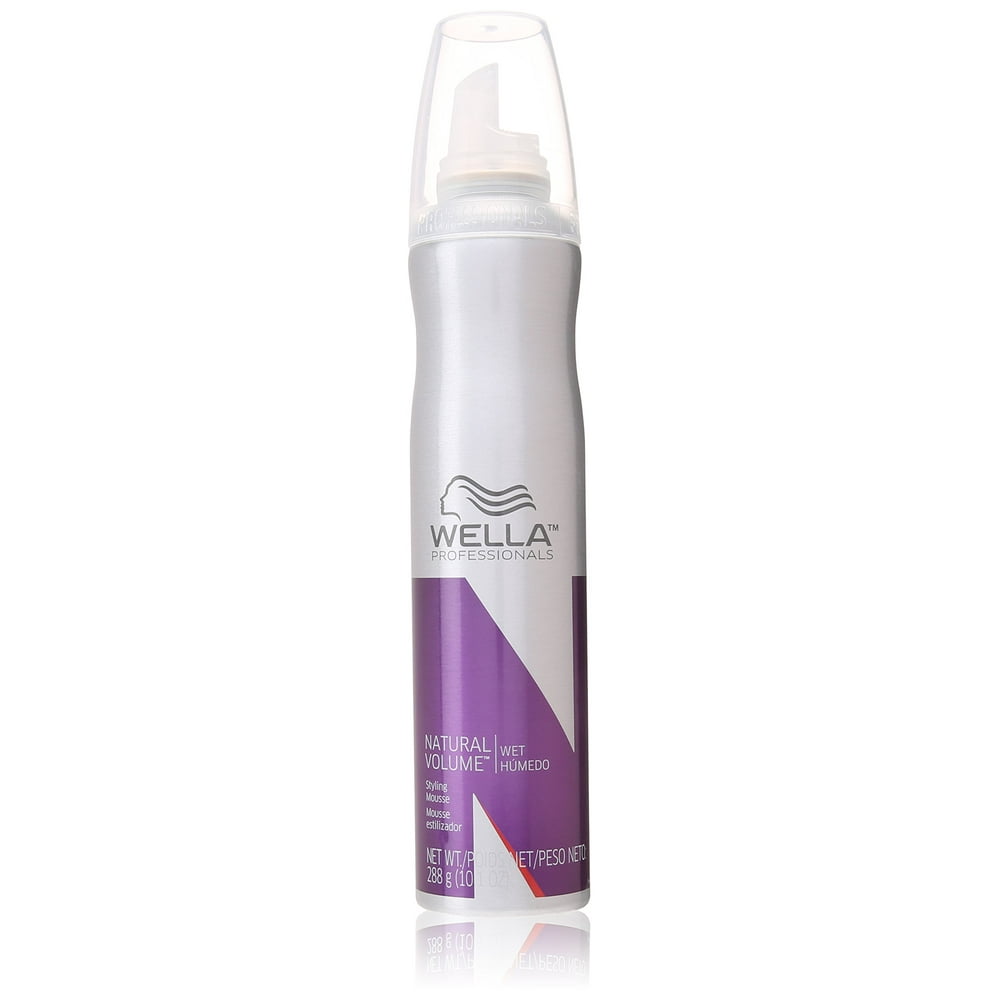Wella - Natural Volume Styling Mousse Wella 10.1 oz Styling Mousse ...