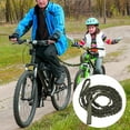 thumbnail image 4 of Bike Tow Bar, Quick Installation Durable Wearable Cycling Bike Tow Rope Nylon Material  For Training For Walking Green, 4 of 8
