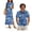 Blue Ocean Palm Island, variant on Couple Matching Outfits Washable Matching Summer Outfits for Couples Hawaiian Shirt for Men Polynesian Hibiscus with Soft Fabric Breathable for Summer Vacation Trip