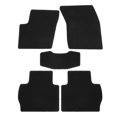 thumbnail image 1 of Kit de alfombrillas de coche compatibles con Ford Fusion 2013-2020, juego completo de alfombrillas delanteras y traseras de terciopelo antideslizantes negras, 1 of 7