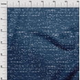 thumbnail image 2 of oneOone Viscose Chiffon Navy Blue Fabric Dot Abstract Sewing Craft Projects Fabric Prints By Yard 42 Inch Wide, 2 of 4