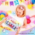 thumbnail image 7 of SAVILAND Glamkids Kids Nail Polish Quick-Dry:Non-Toxic Nail Polish Set 12 Colors Water Based Peel-Off Toddler Fingernail Polish Natural Safe Castor Oil Nail Lacquer Kit with Sticker, 7 of 7