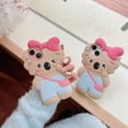 thumbnail image 6 of Case for iPhone 15 Pro Max,Kawaii Phone Cases 3D Silicone Cartoon Retro Phone Mirror Fun Cute Case Soft Rubber Shockproof Protective Case Women Girls for iPhone 15 Pro Max, 6 of 7